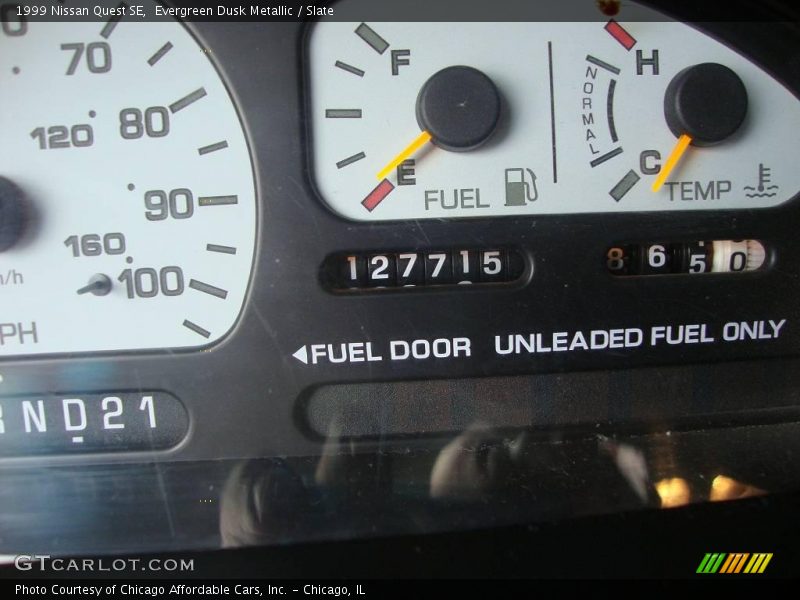 Evergreen Dusk Metallic / Slate 1999 Nissan Quest SE
