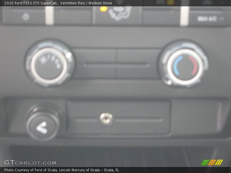 Vermillion Red / Medium Stone 2010 Ford F150 STX SuperCab