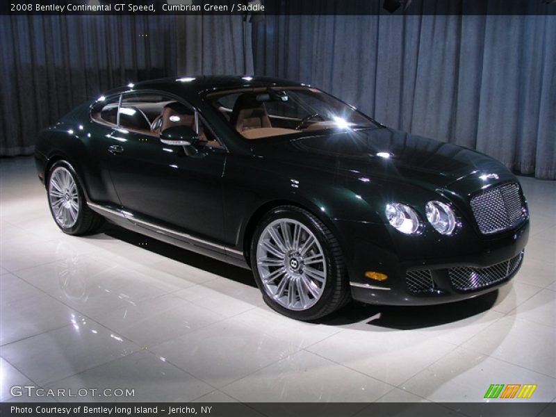 Cumbrian Green / Saddle 2008 Bentley Continental GT Speed