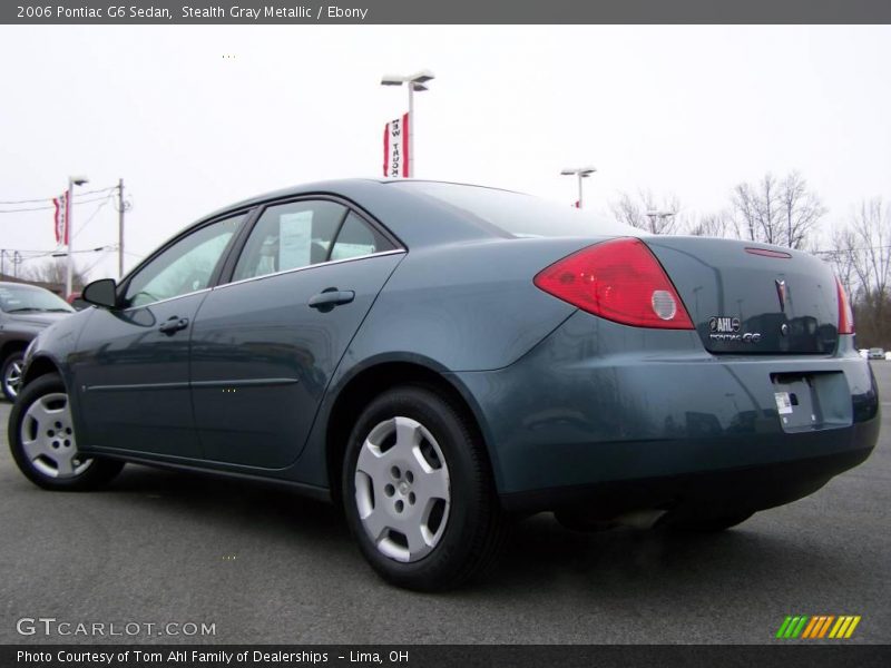 Stealth Gray Metallic / Ebony 2006 Pontiac G6 Sedan