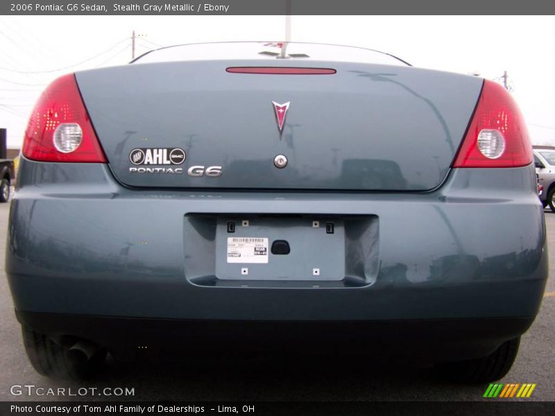 Stealth Gray Metallic / Ebony 2006 Pontiac G6 Sedan