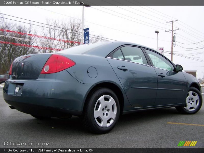 Stealth Gray Metallic / Ebony 2006 Pontiac G6 Sedan