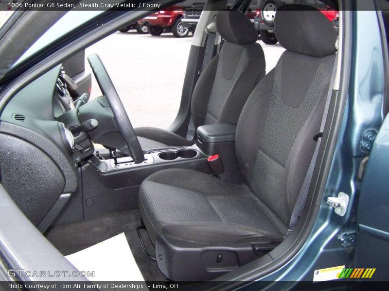 Stealth Gray Metallic / Ebony 2006 Pontiac G6 Sedan