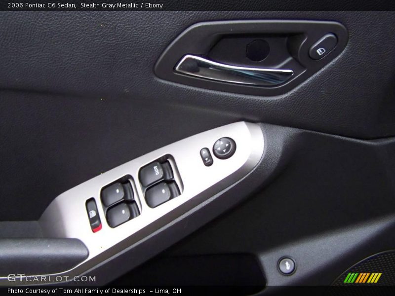 Stealth Gray Metallic / Ebony 2006 Pontiac G6 Sedan