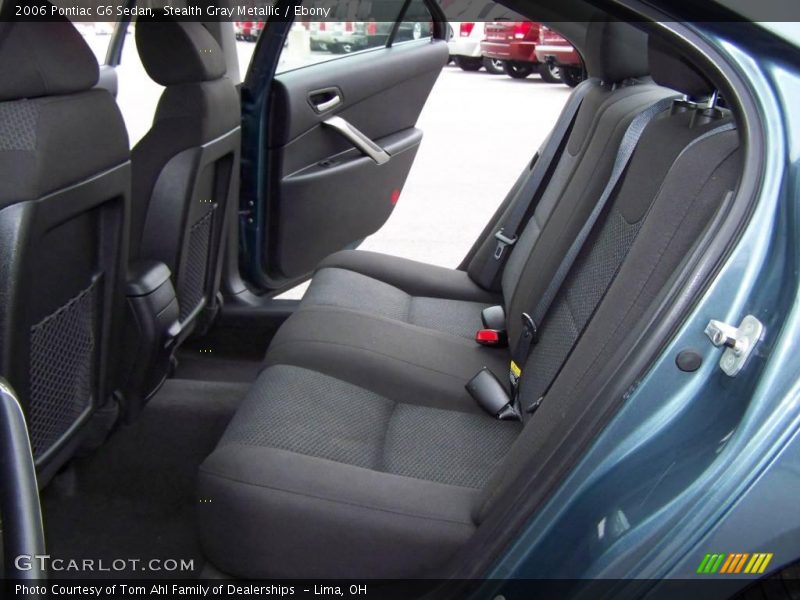 Stealth Gray Metallic / Ebony 2006 Pontiac G6 Sedan