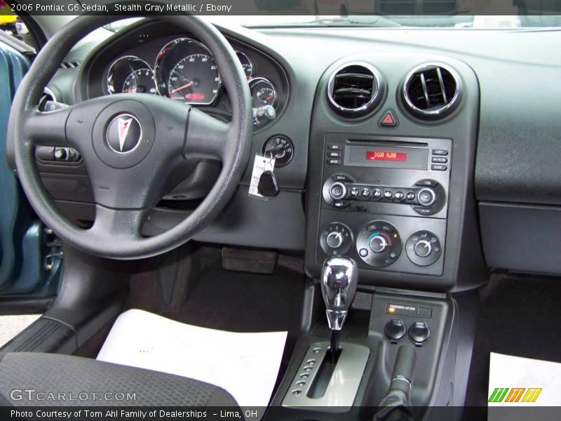 Stealth Gray Metallic / Ebony 2006 Pontiac G6 Sedan
