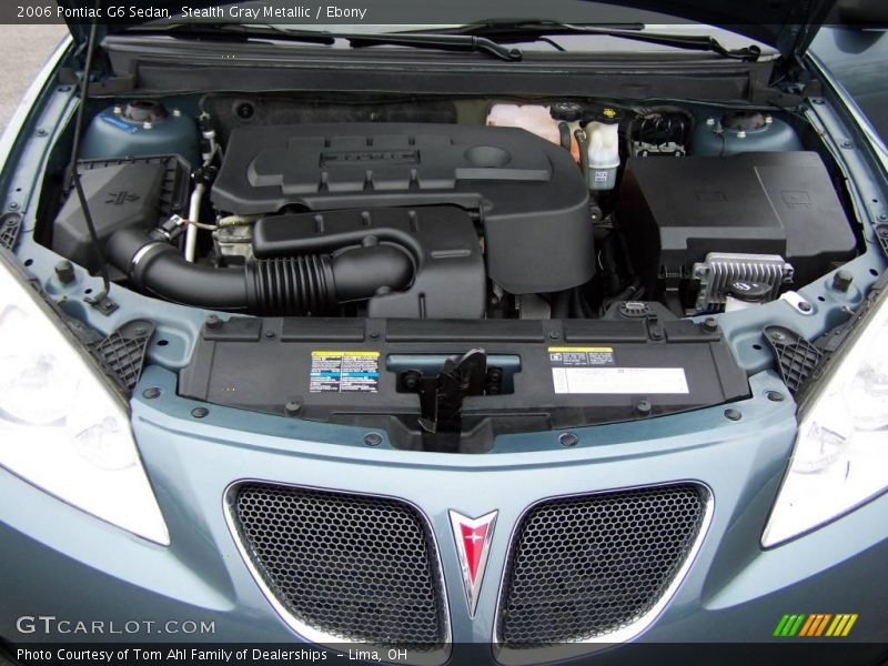 Stealth Gray Metallic / Ebony 2006 Pontiac G6 Sedan