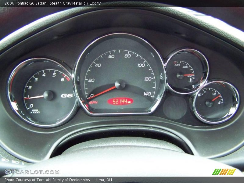 Stealth Gray Metallic / Ebony 2006 Pontiac G6 Sedan