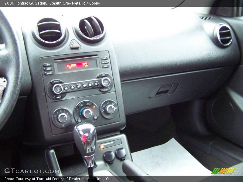 Stealth Gray Metallic / Ebony 2006 Pontiac G6 Sedan