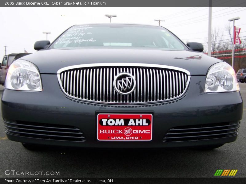 Cyber Gray Metallic / Titanium 2009 Buick Lucerne CXL