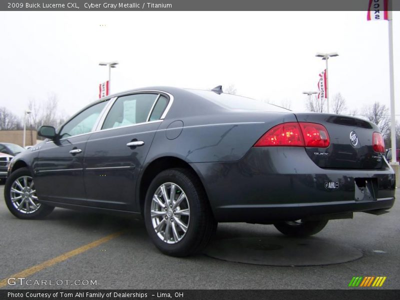 Cyber Gray Metallic / Titanium 2009 Buick Lucerne CXL