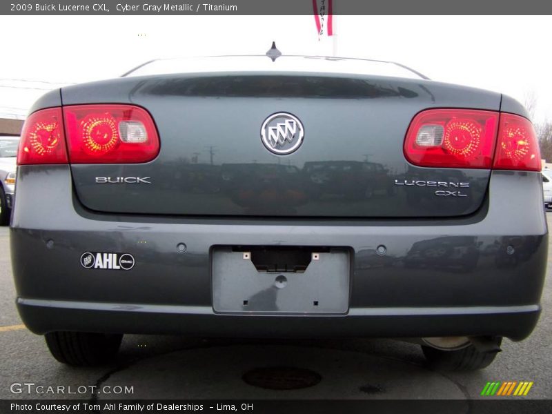 Cyber Gray Metallic / Titanium 2009 Buick Lucerne CXL