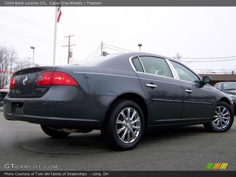 Cyber Gray Metallic / Titanium 2009 Buick Lucerne CXL