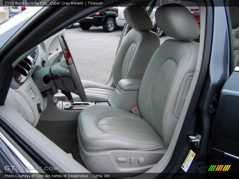 Cyber Gray Metallic / Titanium 2009 Buick Lucerne CXL