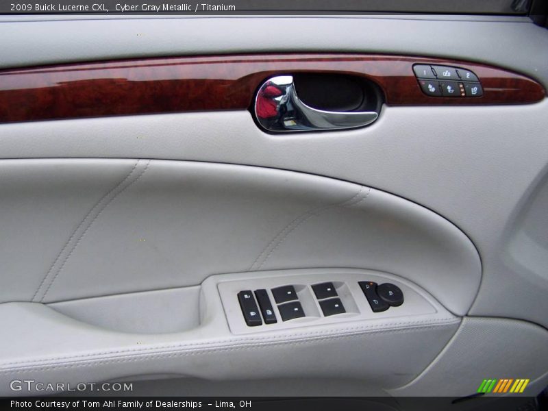 Cyber Gray Metallic / Titanium 2009 Buick Lucerne CXL