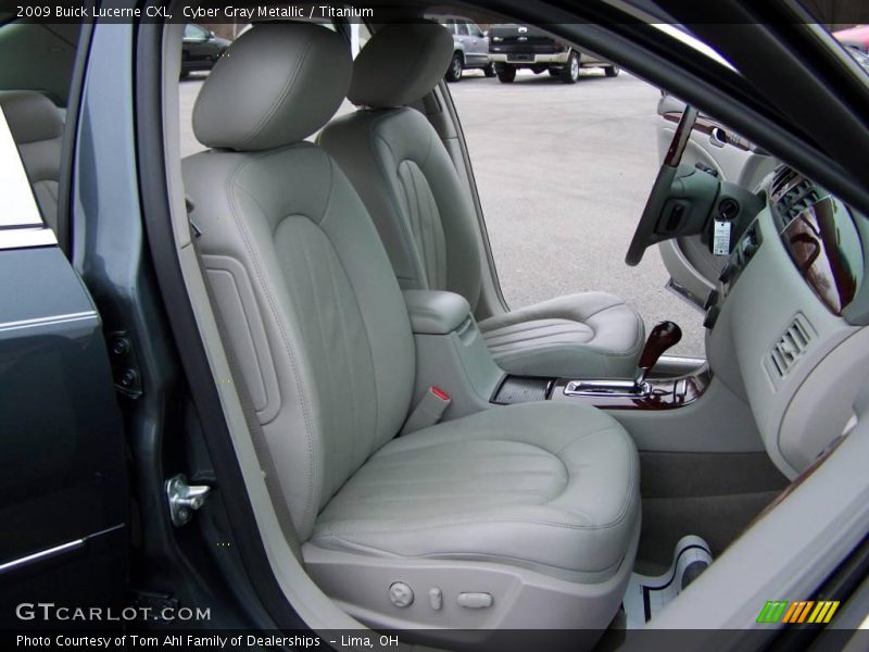 Cyber Gray Metallic / Titanium 2009 Buick Lucerne CXL