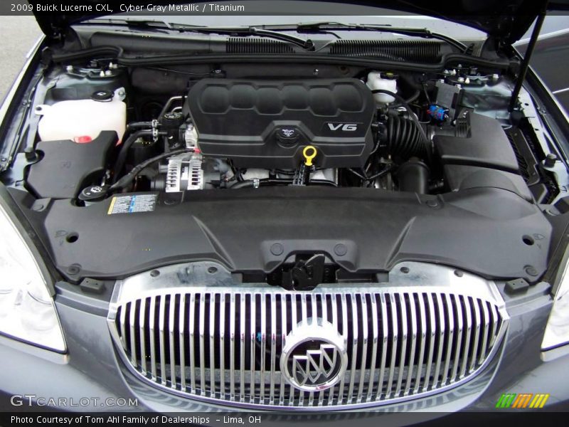 Cyber Gray Metallic / Titanium 2009 Buick Lucerne CXL