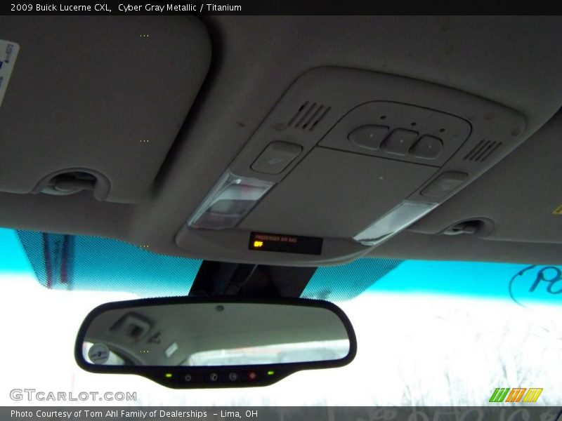 Cyber Gray Metallic / Titanium 2009 Buick Lucerne CXL