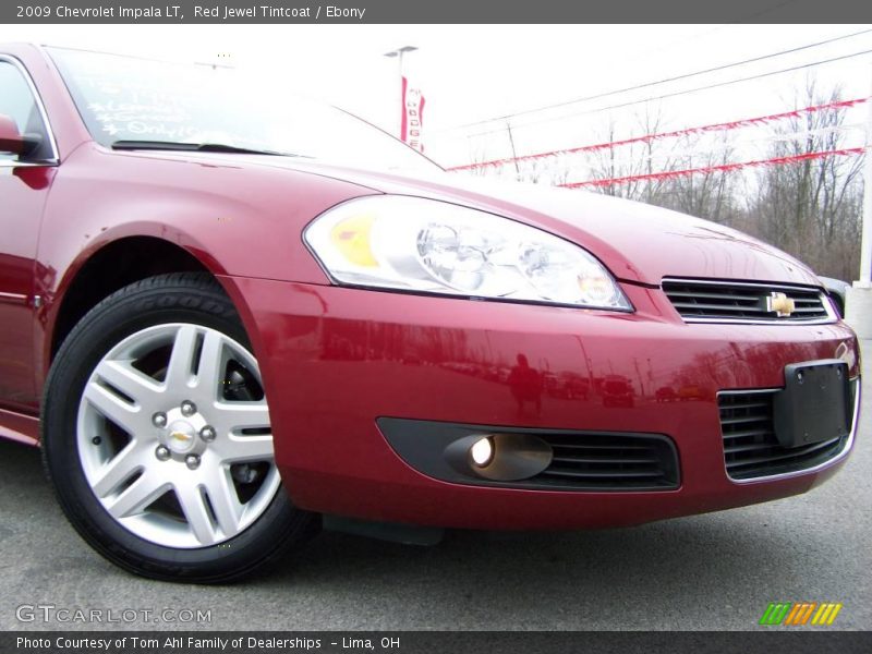 Red Jewel Tintcoat / Ebony 2009 Chevrolet Impala LT