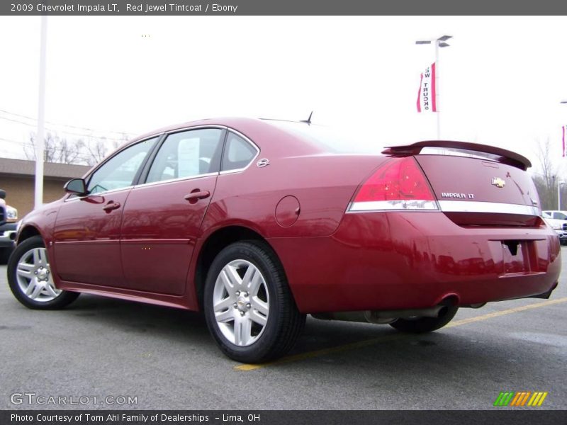 Red Jewel Tintcoat / Ebony 2009 Chevrolet Impala LT