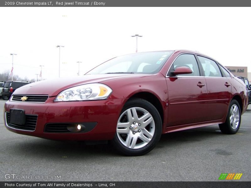 Red Jewel Tintcoat / Ebony 2009 Chevrolet Impala LT