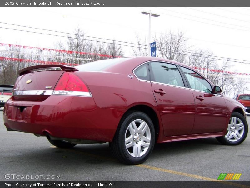 Red Jewel Tintcoat / Ebony 2009 Chevrolet Impala LT