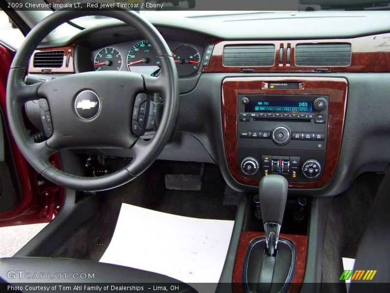 Red Jewel Tintcoat / Ebony 2009 Chevrolet Impala LT
