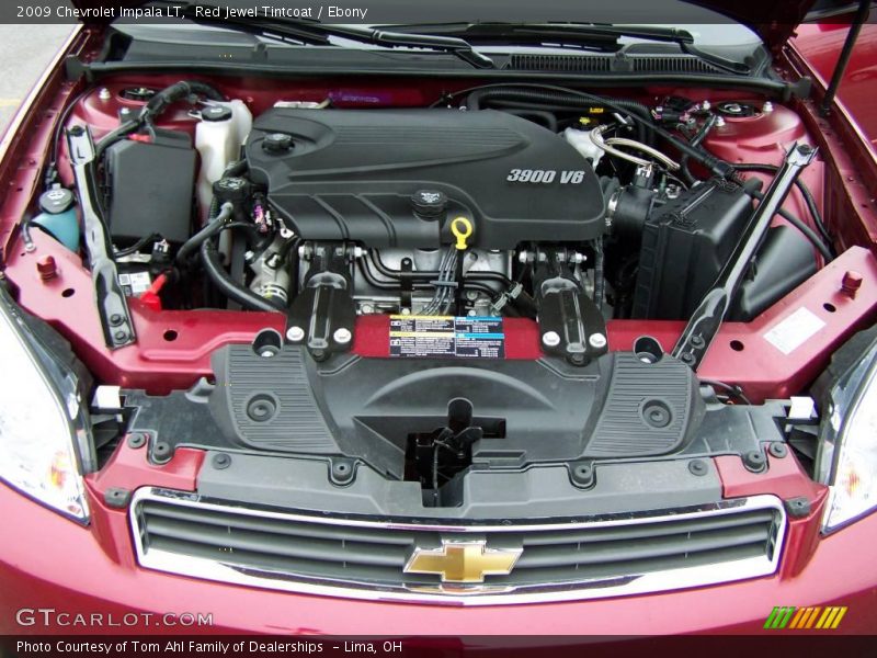 Red Jewel Tintcoat / Ebony 2009 Chevrolet Impala LT