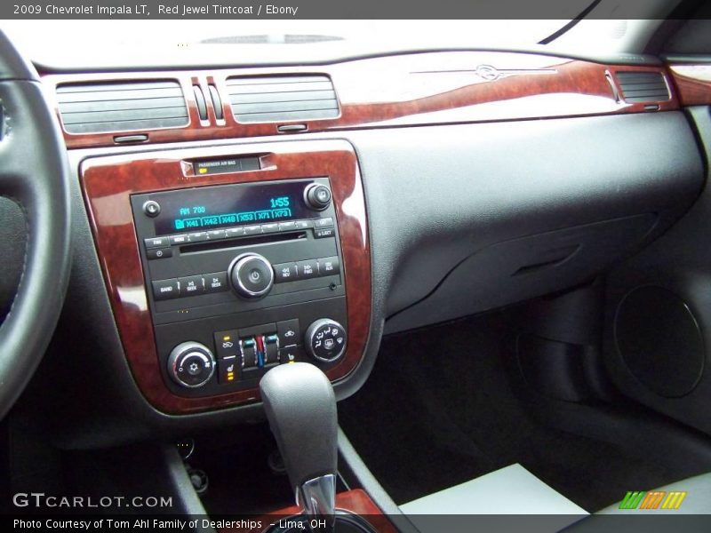 Red Jewel Tintcoat / Ebony 2009 Chevrolet Impala LT