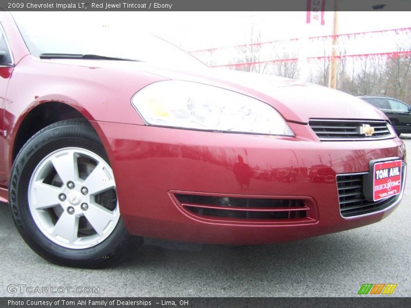 Red Jewel Tintcoat / Ebony 2009 Chevrolet Impala LT