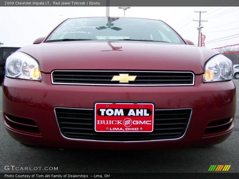 Red Jewel Tintcoat / Ebony 2009 Chevrolet Impala LT