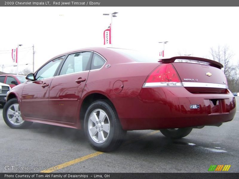Red Jewel Tintcoat / Ebony 2009 Chevrolet Impala LT