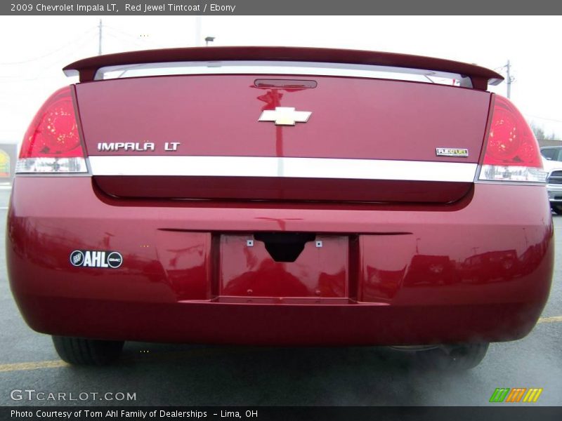 Red Jewel Tintcoat / Ebony 2009 Chevrolet Impala LT