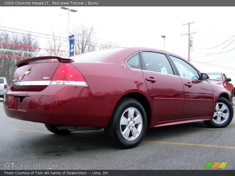 Red Jewel Tintcoat / Ebony 2009 Chevrolet Impala LT