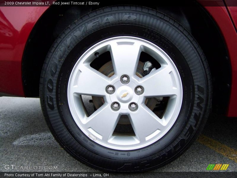 Red Jewel Tintcoat / Ebony 2009 Chevrolet Impala LT