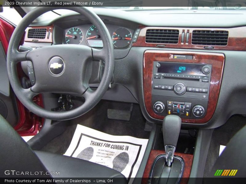 Red Jewel Tintcoat / Ebony 2009 Chevrolet Impala LT