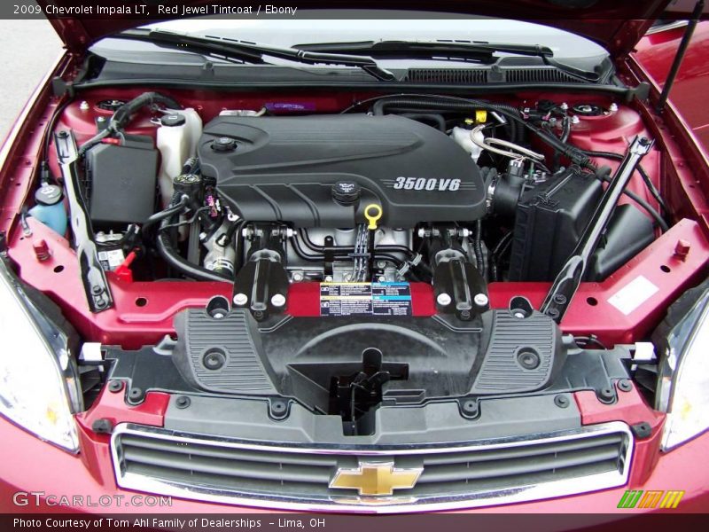 Red Jewel Tintcoat / Ebony 2009 Chevrolet Impala LT