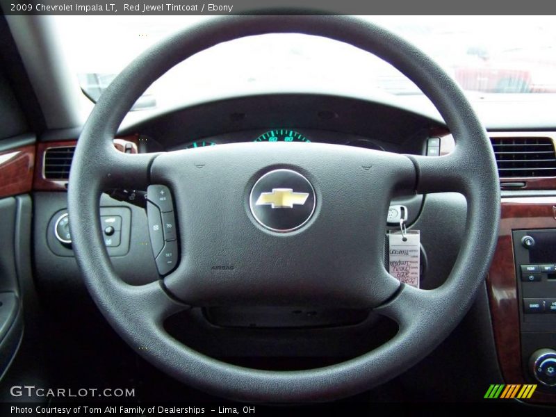 Red Jewel Tintcoat / Ebony 2009 Chevrolet Impala LT