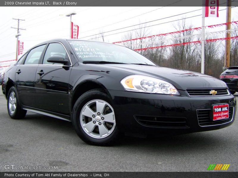 Black / Ebony 2009 Chevrolet Impala LT