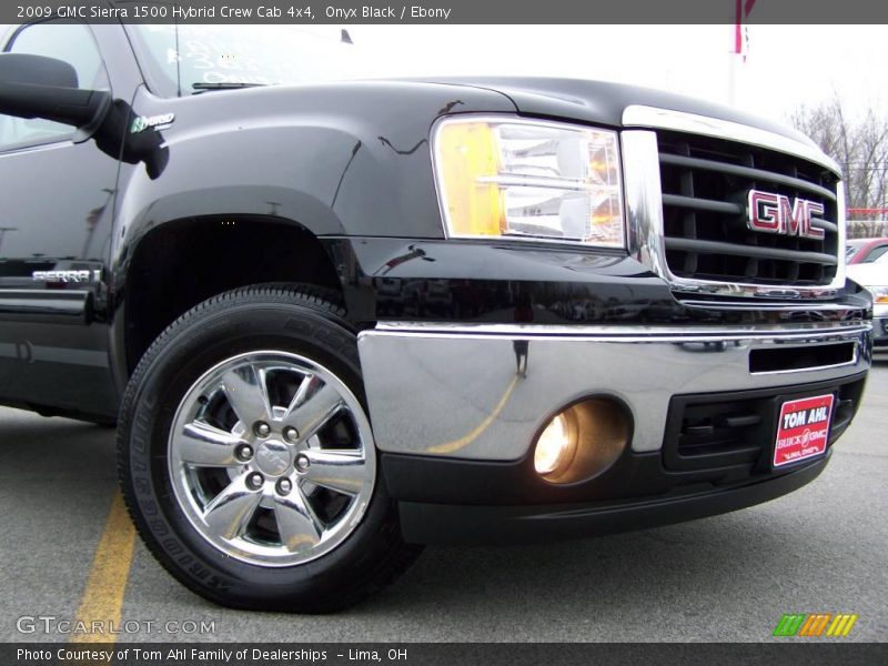 Onyx Black / Ebony 2009 GMC Sierra 1500 Hybrid Crew Cab 4x4