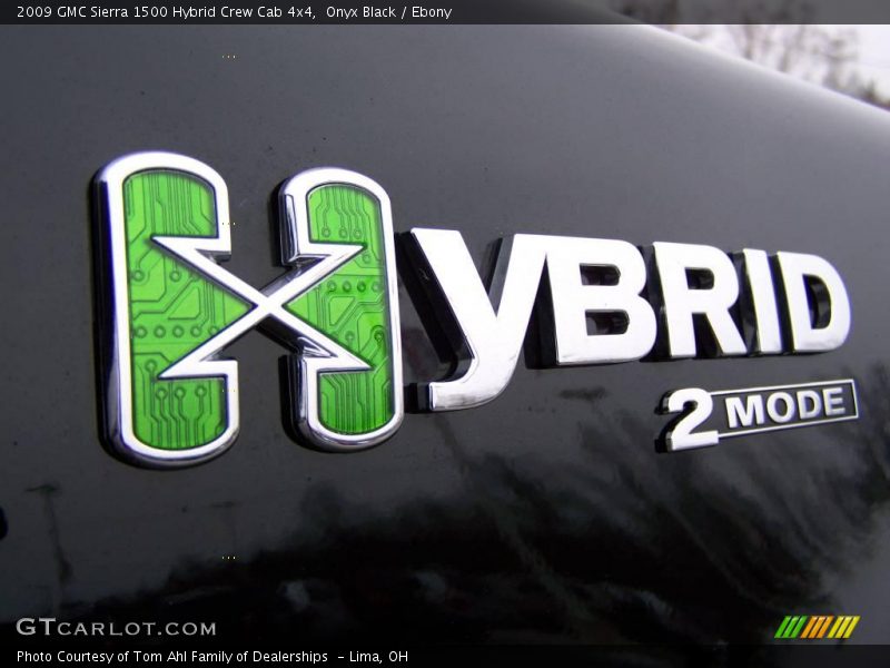 Onyx Black / Ebony 2009 GMC Sierra 1500 Hybrid Crew Cab 4x4