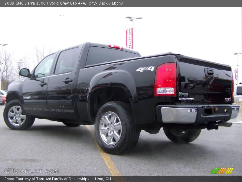 Onyx Black / Ebony 2009 GMC Sierra 1500 Hybrid Crew Cab 4x4