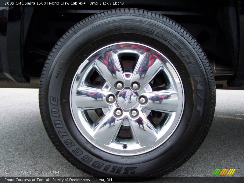 Onyx Black / Ebony 2009 GMC Sierra 1500 Hybrid Crew Cab 4x4