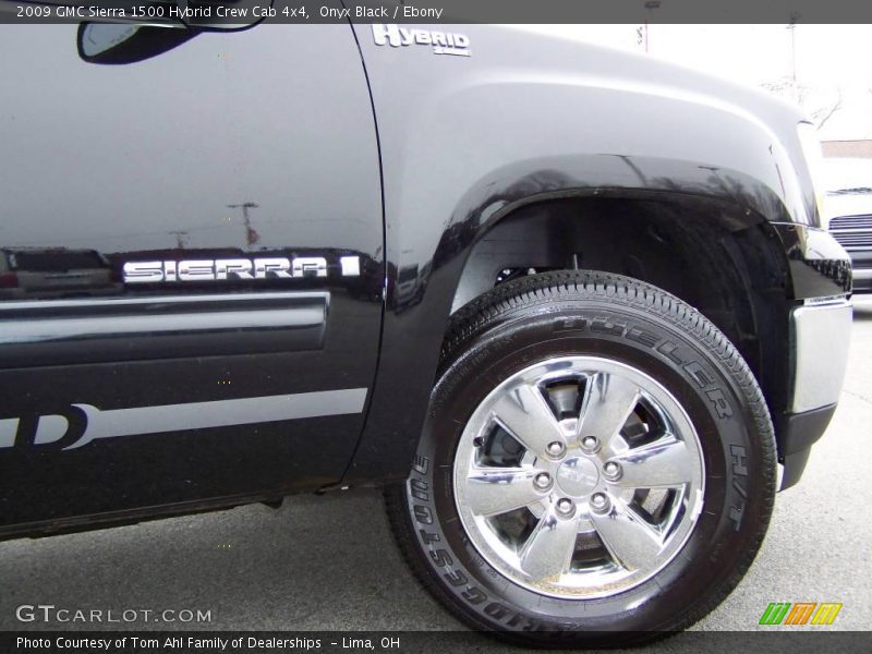 Onyx Black / Ebony 2009 GMC Sierra 1500 Hybrid Crew Cab 4x4