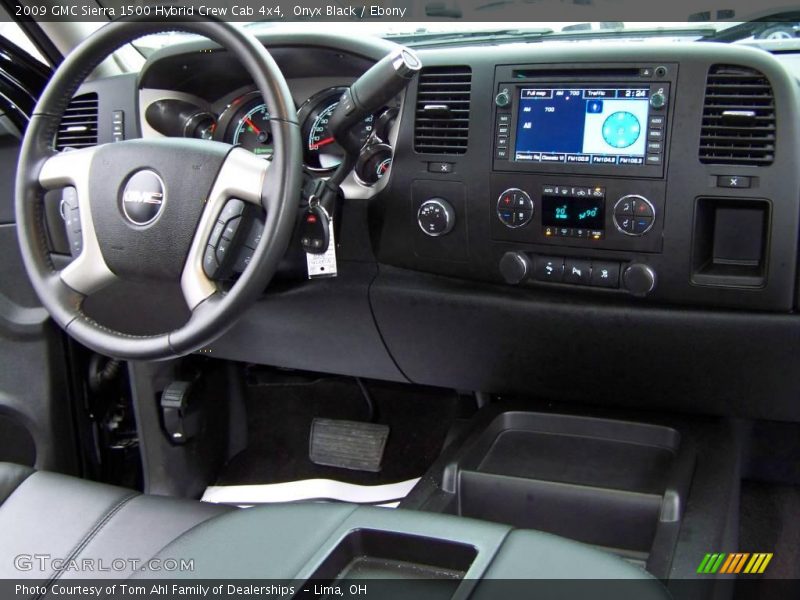Onyx Black / Ebony 2009 GMC Sierra 1500 Hybrid Crew Cab 4x4