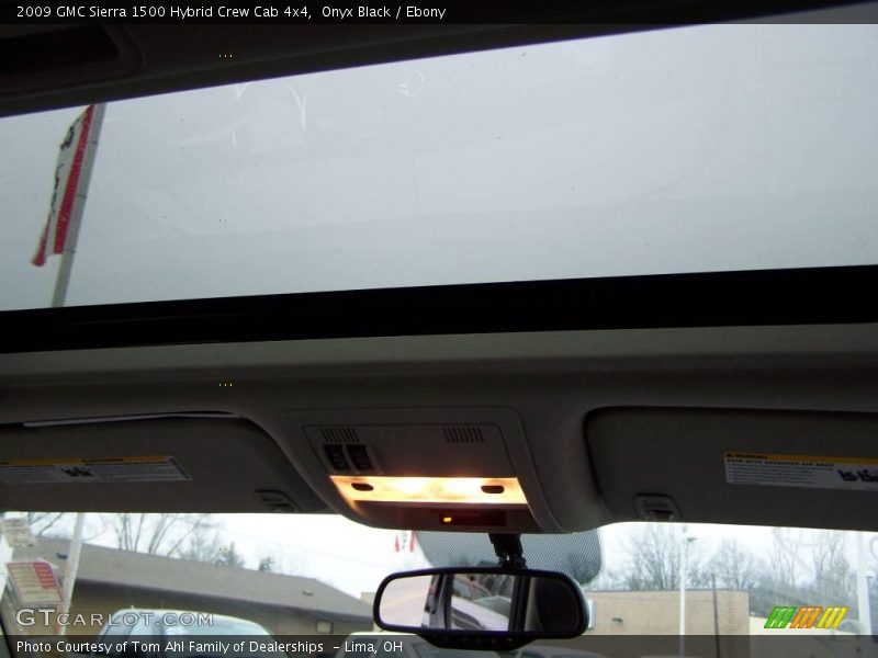 Onyx Black / Ebony 2009 GMC Sierra 1500 Hybrid Crew Cab 4x4