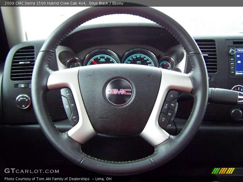 Onyx Black / Ebony 2009 GMC Sierra 1500 Hybrid Crew Cab 4x4