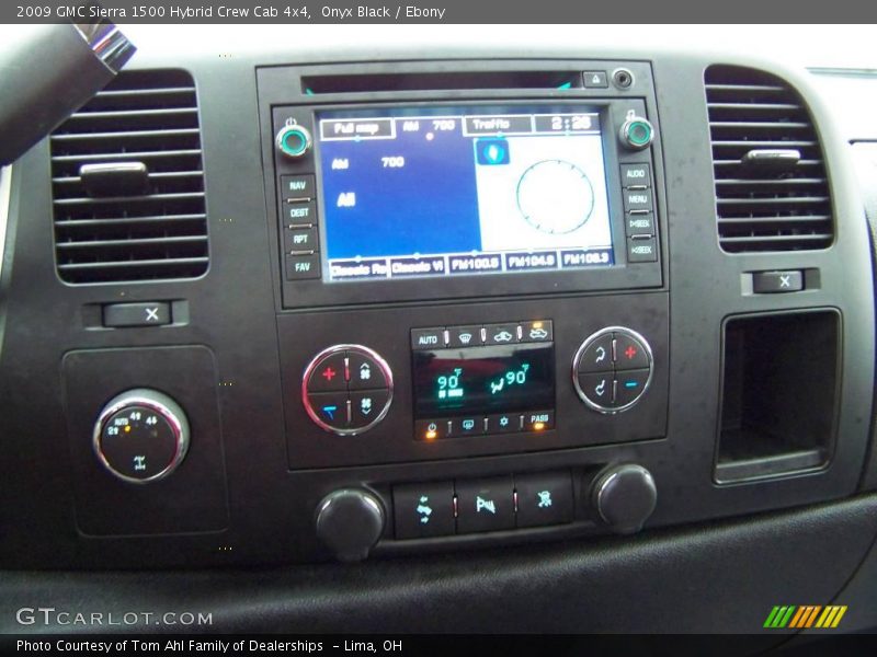 Onyx Black / Ebony 2009 GMC Sierra 1500 Hybrid Crew Cab 4x4