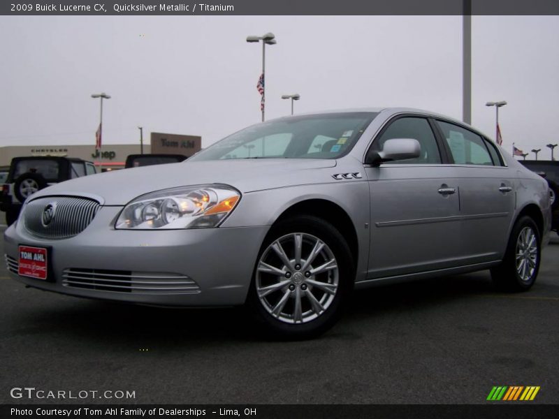 Quicksilver Metallic / Titanium 2009 Buick Lucerne CX