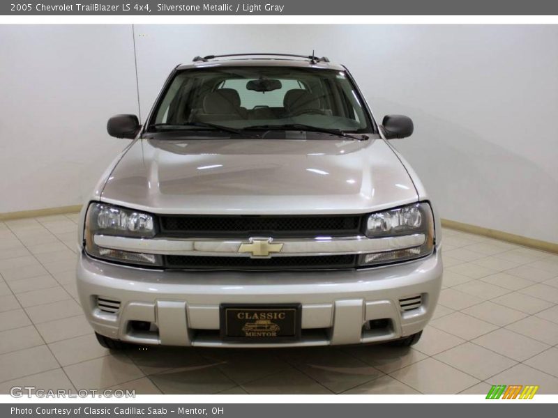 Silverstone Metallic / Light Gray 2005 Chevrolet TrailBlazer LS 4x4